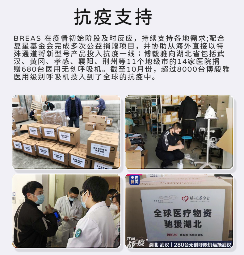 瑞典進口VIVO1博毅雅BREAS系列無創呼吸機(jī)