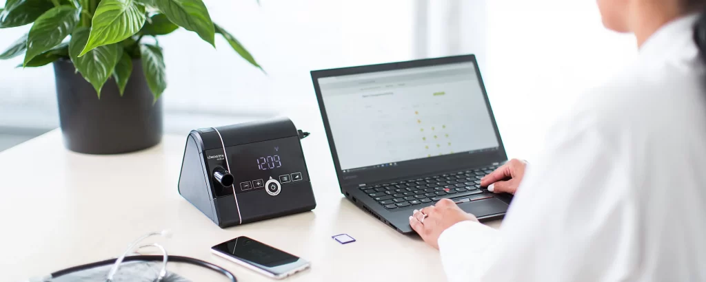 CPAP/APAP治療的(de)數(shù)字化(huà)-德國(guó)律維施泰因(德國(guó)萬曼)呼吸機(jī)